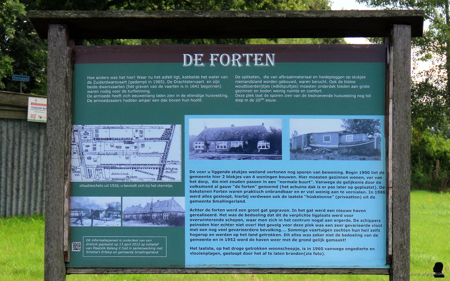 informatiepaneel 'de Forten'
